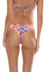 Luli Fama Water Blossoms Wavy Ruched Back Bottom